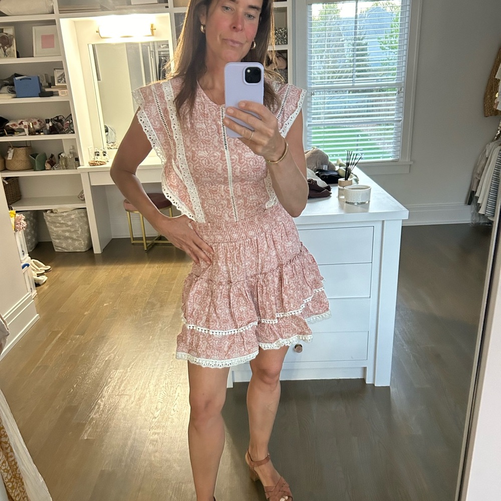 Misa two piece top and skirt